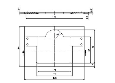 用于显微镜载片的插入式支架
