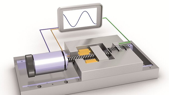 压电陶瓷和电机混合概念