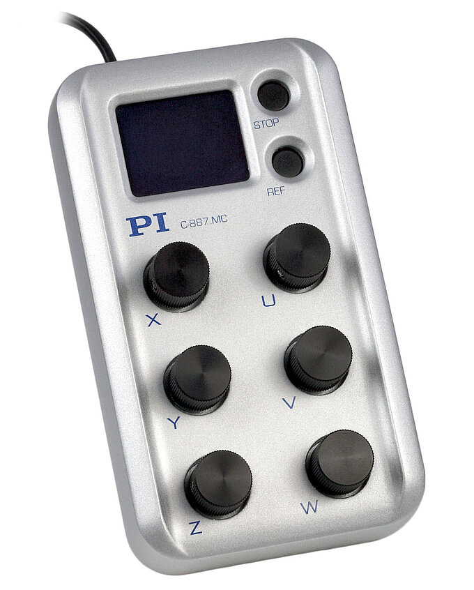 C-887.MC2 用于六足位移台的手动控制单元 用于六足位移台的手动控制单元