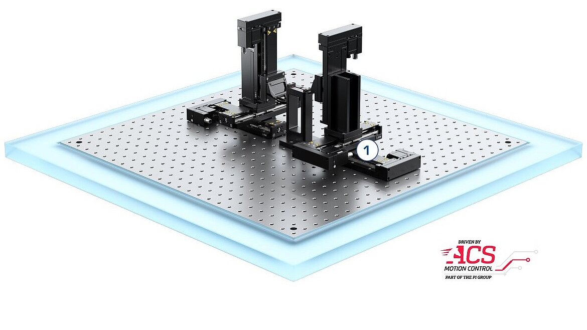 Physik Instrumente Exhibit - Alignment of Optical Fibers and Photonic Devices