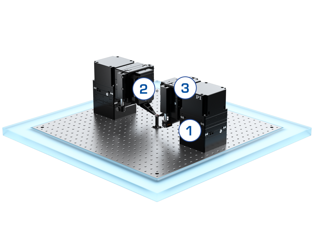 Physik Instrumente Demonstrator Testing and Probing for Mass Production